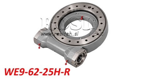 ЧЕРВЯЧНО РОТАЦИОННО ЗАДВИЖВАНЕ СЕРИЯ WE HP WE9-62-25H-R