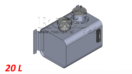 METALLTANK TOP 20 Lit 265x290x400mm