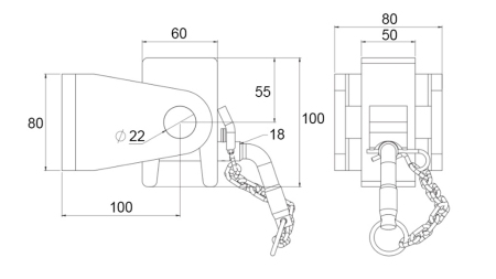 NOSILEC KIPER KESONA 60x80 - VILIČASTI - ECO