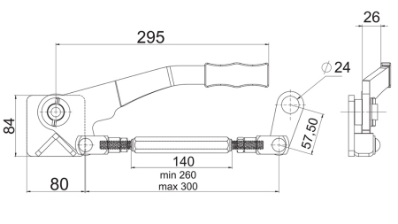 ZAVÍRACÍ RUKOJEŤ PRAVÁ STRANA