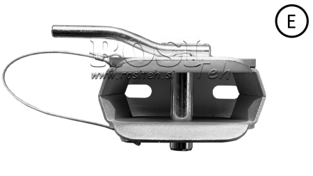 KÜLGMINE HAAK SEMI-RINGIKUJULINE KINDEL - E TÕEND