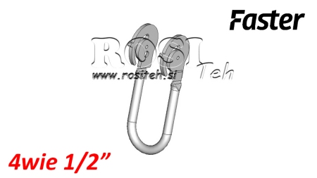 SPAK FÖR MULTI-FASTER 4VÄGAR 1/2 FAST DEL