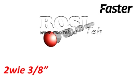 BEZPEČNOSTNÉ TLAČIDLO PRE MULTI-FASTER 3/8 2CESTNÝ PEVNÁ ČASŤ