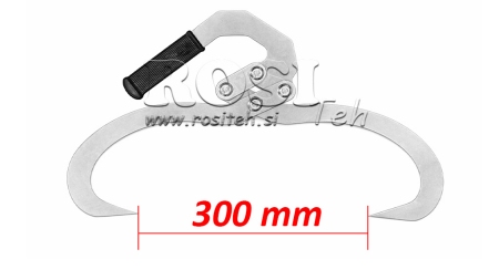 РЪЧЕН ГРАЙФЕР ЗА ГОРСКИ РАБОТИ HD30 (300 MM) - ПОЦИНКОВАНИ