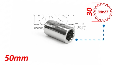 KARDANSKI NASTAVEK PUŠA 30x27 (18 zob) (50 mm)