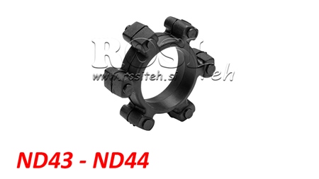 ЗВЕЗДООБРАЗЕН СЪЕДИНИТЕЛ ЗА ГУМЕН ВЛОЖКА ND43-ND44 (104mm)