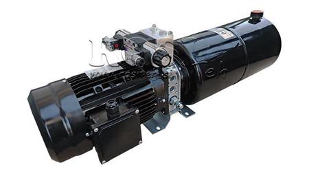 MINI AGREGAT HYDRAULICZNY 230V AC (2.2 kW) 120 bar - 8.0 cc - 11.2 lit/min - zbiornik 12 lit