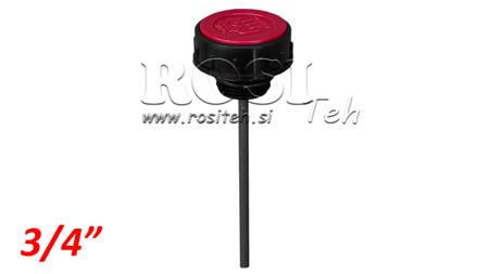 ΚΑΠΑΚΙ ΓΕΜΙΣΜΑΤΟΣ 3/4 ΜΕ ΡΑΒΔΟ ΕΠΙΠΕΔΟΥ ΚΑΙ ΑΕΡΑΓΩΓΟ