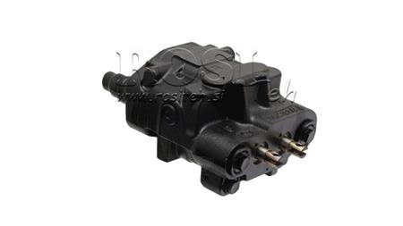 HYDRAULICKÝ RIADIACI VENTIL DLM-122/2 2xP80 L/min SENZOR ZÁŤAŽE S PLÁVAJÚCOU FUNKCIOU