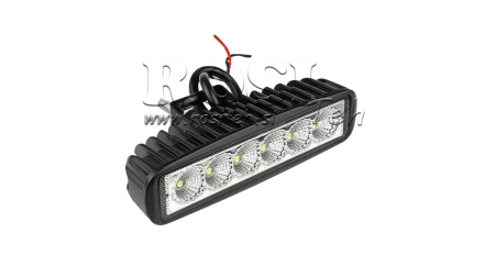 LED TÖÖVALGUS - VALGUS 6 LED 18W 12V-24V