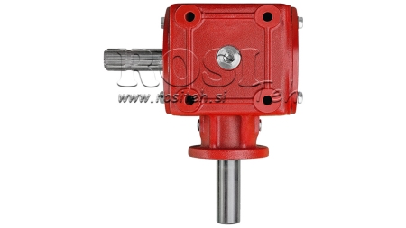 ÚHELNÁ PŘEVODOVKA 1:1.56 (56HP-43KW)