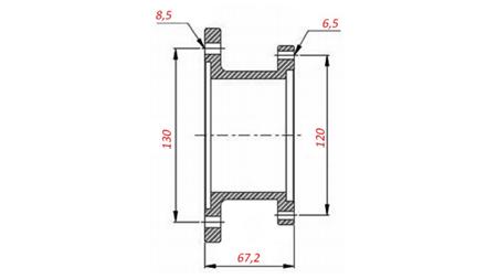 ZVON PRE HYDRAULICKÉ ČERPADLO - PRIAME MONTÁŽ