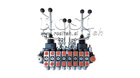 HYDRAULICZNY ZAWÓR HIAB 8xPC70   2X EURO JOYSTICK 3 POS