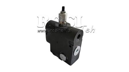 ZAWÓR PRIORYTETOWY 1/2 Z SKALĄ I ZAWOREM BEZPIECZEŃSTWA 0-60lit, 0-200bar