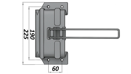 UCHWYT DO WZYWY 5,000 KG