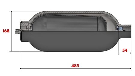 ΥΔΡΑΥΛΙΚΟΣ ΑΚΟΥΜΠΛΕΡ 6.5 LIT