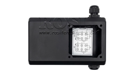 PVC СЪЕДИНИТЕЛНА КУТИЯ ЗА ЕЛЕКТРОМОТОР