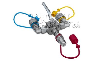 RĘCZNY ROZDZIELACZ WYJŚCIA WYWROTU