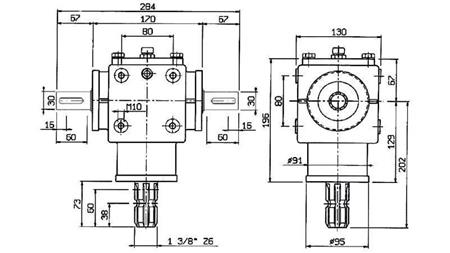 ΓΕΝΙΚΟ ΓΡΑΝΑΖΙ PTO-R20T 1:2 (25HP-18kW)