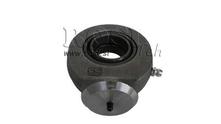 zvárací ložisko guľaté s mazaním fi 40/52