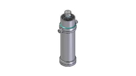 5011F -TELESCOPIC CYLINDER STANDARD/HOLE 5 STAGES STROKE 2990 FI 190