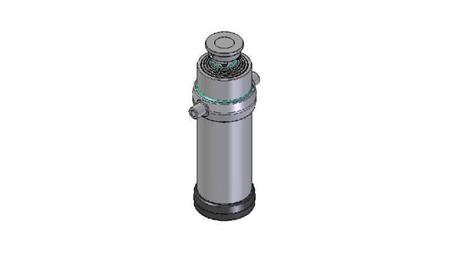 5038S - TELESCOPIC CYLINDER STANDARD/BALL 5 ETAPPI LÖÖK 2240 DIAMEETER 215