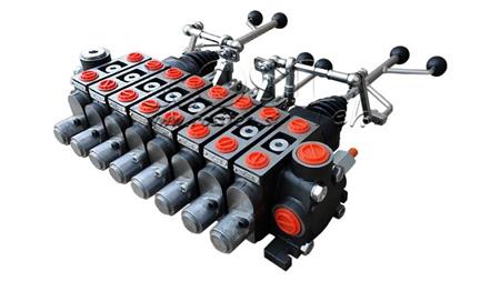 ZAWÓR HYDRAULICZNY HIAB 8xPC70 2X JOYSTICK EURO 3 POZ