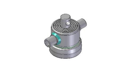 6001F -TELESCOPICKÝ VALEC ŠTANDARD/OTVOR 6 STUPŇOV POHYB 450 FI 124