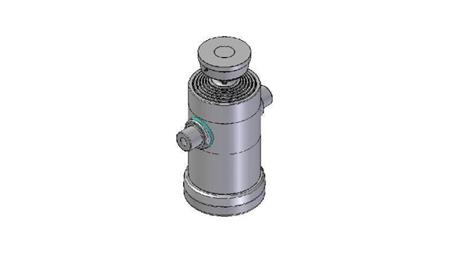 6064S -TELESCOPICKÝ VALEC ŠTANDARD/GULIČKA 6 STUPŇOV CESTA 2100 PRIEMER 240