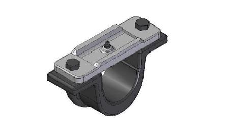 TELESKOPICKÝ DRŽÁK CYLINDRU FI70-A