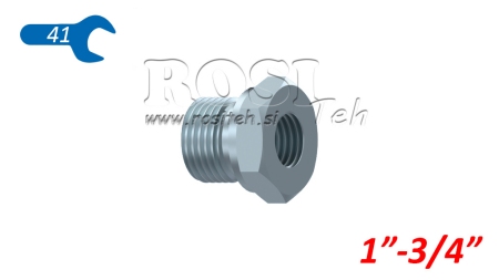 ХИДРАВЛИЧЕН АДАПТЕР МЪЖКИ-ЖЕНСКИ 1-3/4