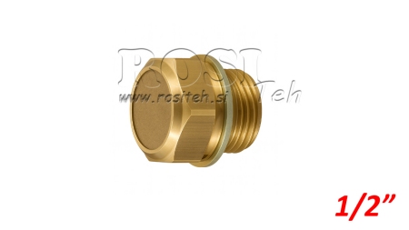 HYDRAULICKÝ ODVZDUŠŇOVACÍ VENTIL 1/2