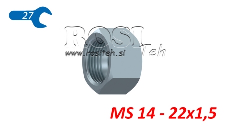 ΥΔΡΑΥΛΙΚΗ ΒΙΔΑ MS 14 - 22X1.5