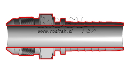 ХИДРАВЛИЧНА ВРЪЗКА AGJ JIC74° МЪЖКИ DN6-9/16”-18