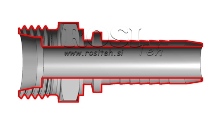 HÜDRAULILINE ÜHENDUS CES 16 MEESTE DN19-M24X1,5