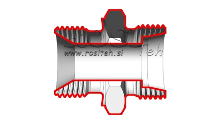 ХИДРАВЛИЧЕН ДВОЕН КЛАПАН AS16-BSP3/8