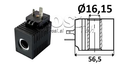 Bobină ELECTROMAGNETICĂ 230V AC - CB12 - fi 16.15mm-52mm 30W
