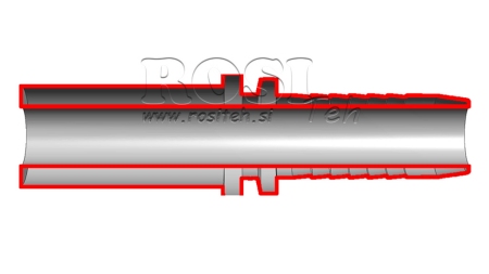 HYDRAULICKÁ PRÍPOJKA RÚRKOVÝ PRECHOD – ROVNÝ DN6-d10