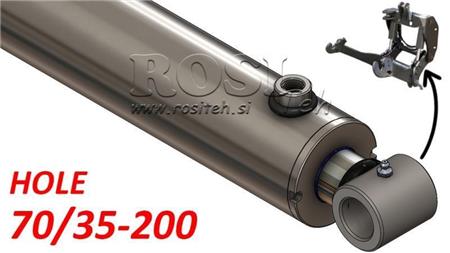 OTWÓR CYLINDRA HYDRAULICZNEGO 70/35-200