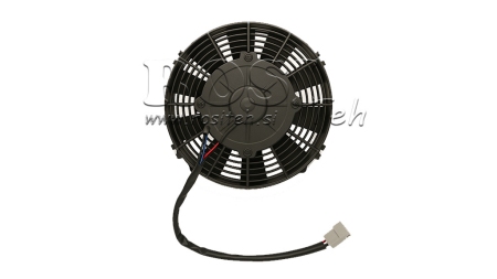 AXIÁLNY VENTILÁTOR 225MM TLAČENIE 12V