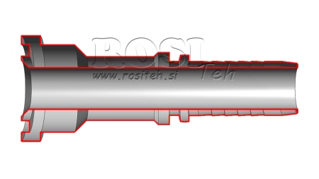 HÜDRAULILINE ÜHENDUS KOMATSU OTSE DN16MM-FLANGED5/8