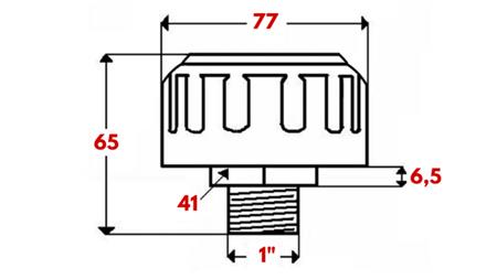 ΜΕΤΑΛΛΙΚΟ ΚΑΠΑΚΙ ΓΕΜΙΣΜΑΤΟΣ ΜΕ ΑΕΡΑ 3/4''