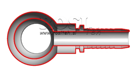 POŁĄCZENIE HYDRAULICZNE OCZKO DN6-M12X1,5