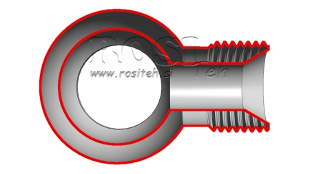 HYDRAULICKÁ OČKOVÁ PRÍPOJKA 3/8–3/8