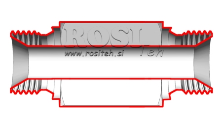 ADAPTATOR HIDRAULIC MASCUL-MASCUL 3/4