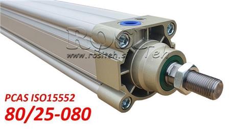 CILINDRU PNEUMATIC PCAS 80/25-080 BE ISO15552