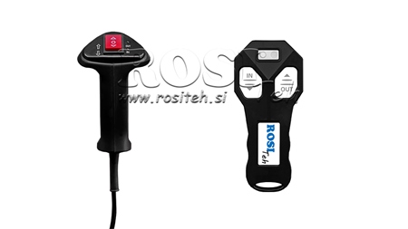 12 V ЕЛЕКТРИЧЕСКА ЛЕБЕДКА RS-8000 - 3620 KG - СТОМАНЕНО ВЪЖЕ - ECO