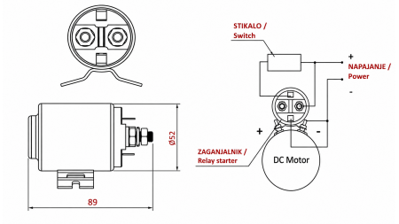 ELEKTROSTARTER 24V