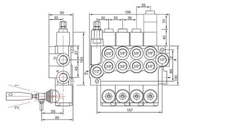 ZAWÓR HYDRAULICZNY 4xP40 PŁYWAJĄCY