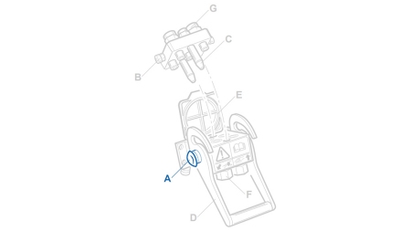 BEZPEČNOSTNÉ TLAČIDLO PRE MULTI-FASTER PEVNÁ ČASŤ